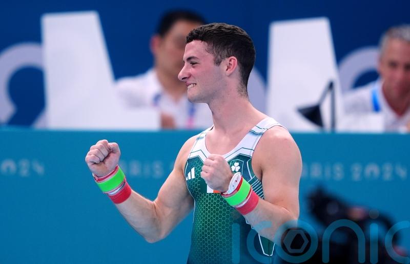 Rhys McClenaghan wins Ireland&rsquo;s first gymnastics gold on pommel horse