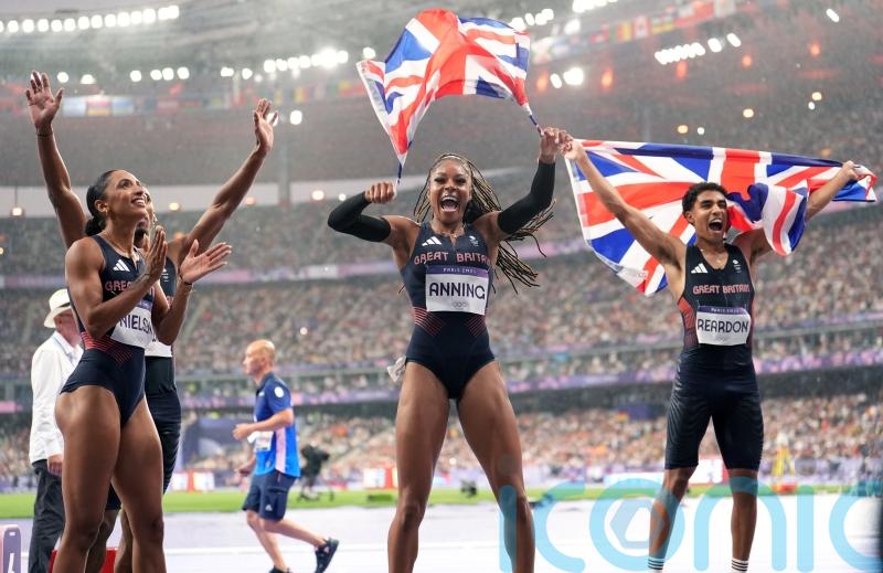 Team GB secure first athletics medal in Paris in relay race thriller