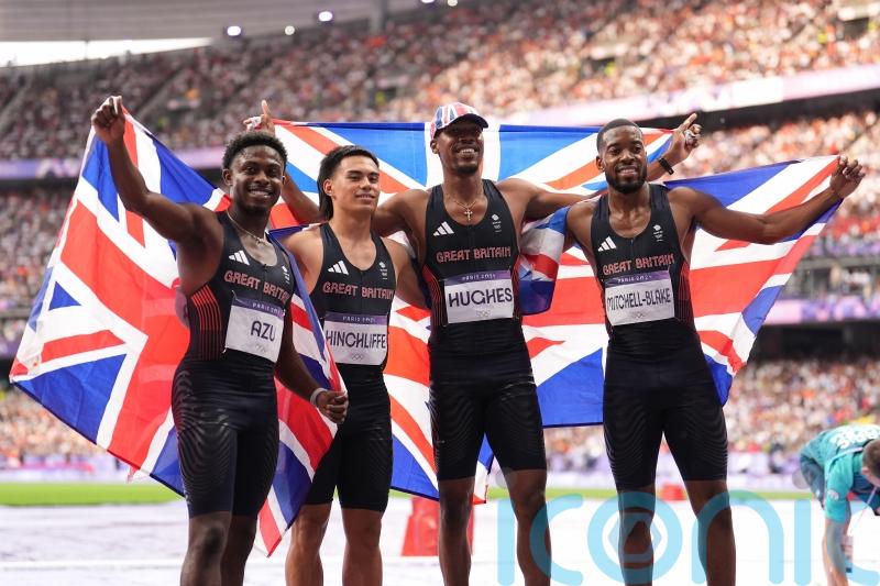 Zharnel Hughes runs through pain barrier to help GB claim relay bronze