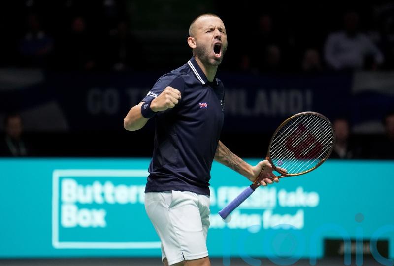 Dan Evans gets GB off to winning start in Davis Cup with Jack Draper rested