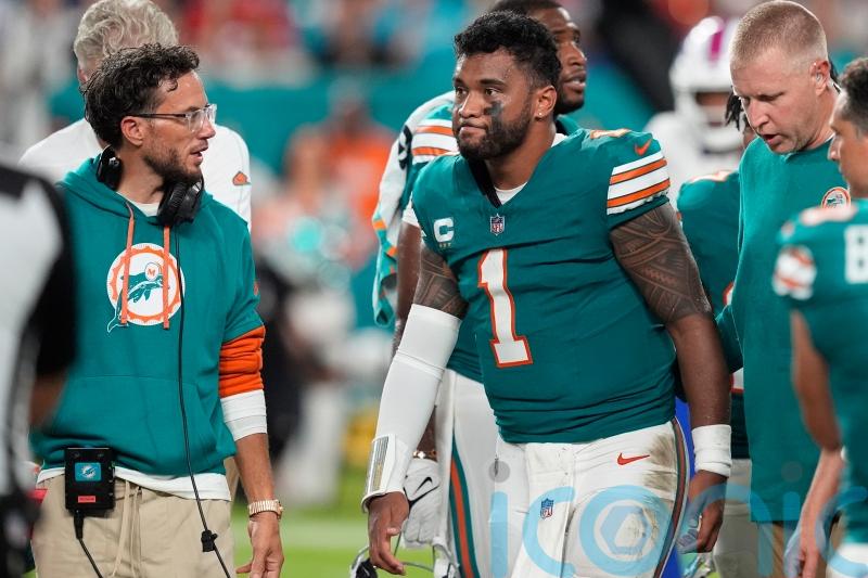 Buffalo Bills ease to victory as Tua Tagovailoa suffers concussion