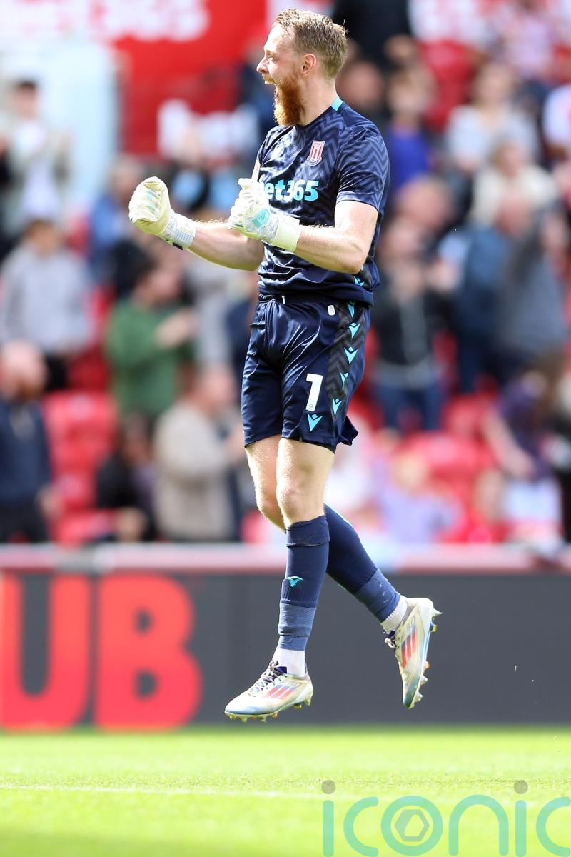 Managerless Stoke get past Fleetwood on penalties after Viktor Johansson heroics