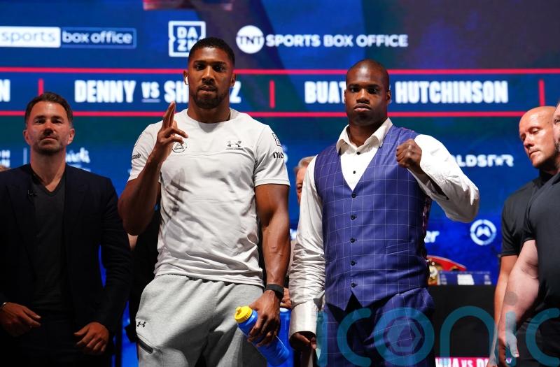 Lennox Lewis says Daniel Dubois &lsquo;has a great chance&rsquo; against Anthony Joshua