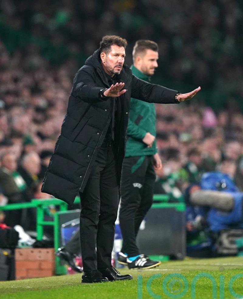 Diego Simeone and Atletico Madrid staying positive after tough week