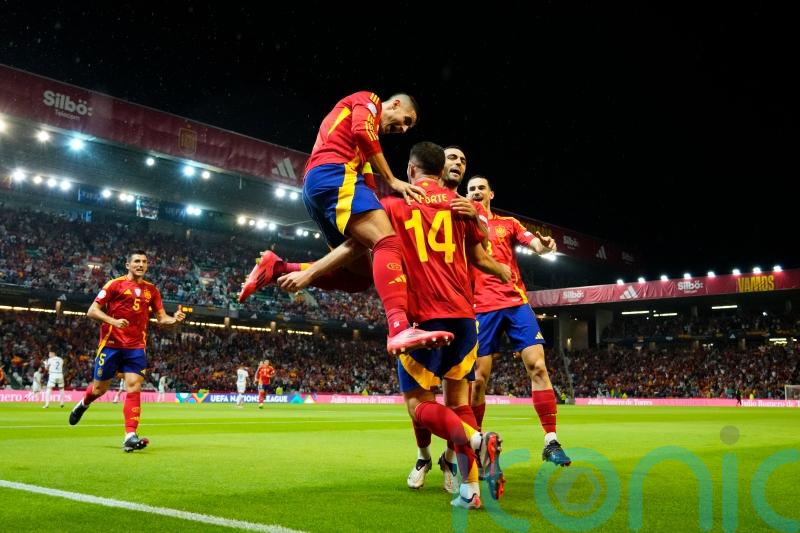 Defending champions Spain reach Nations League quarter-finals after Serbia win