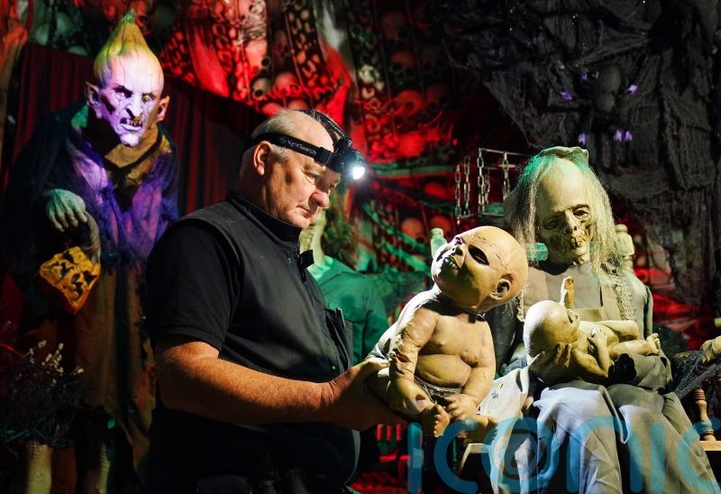 Halloween display raising &lsquo;mayhem&rsquo; and cash for charity