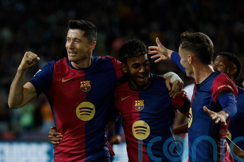 Barcelona thrash Sevilla to pull clear at the top of LaLiga