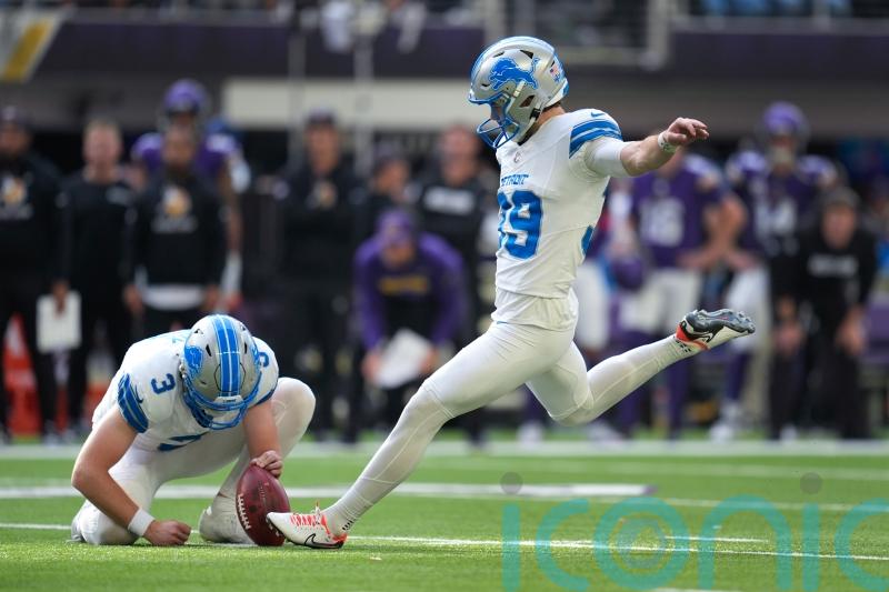 Jake Bates&rsquo; last-gasp field goal earns Detroit Lions top spot in NFC North