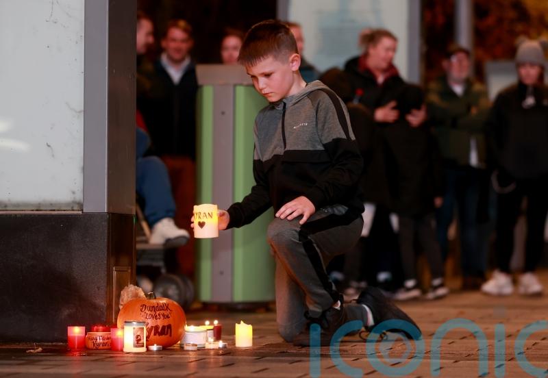 Vigil held in Dundalk for missing schoolboy Kyran Durnin
