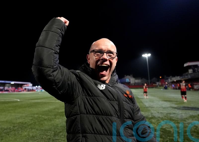 Andy Peaks hails &lsquo;brilliant&rsquo; Tamworth after Huddersfield upset