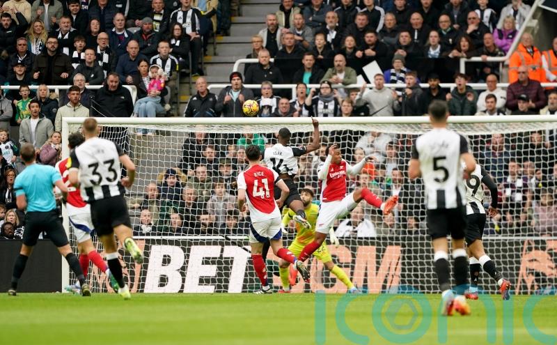 Alexander Isak&rsquo;s header gives Newcastle victory to dent Arsenal&rsquo;s title hopes