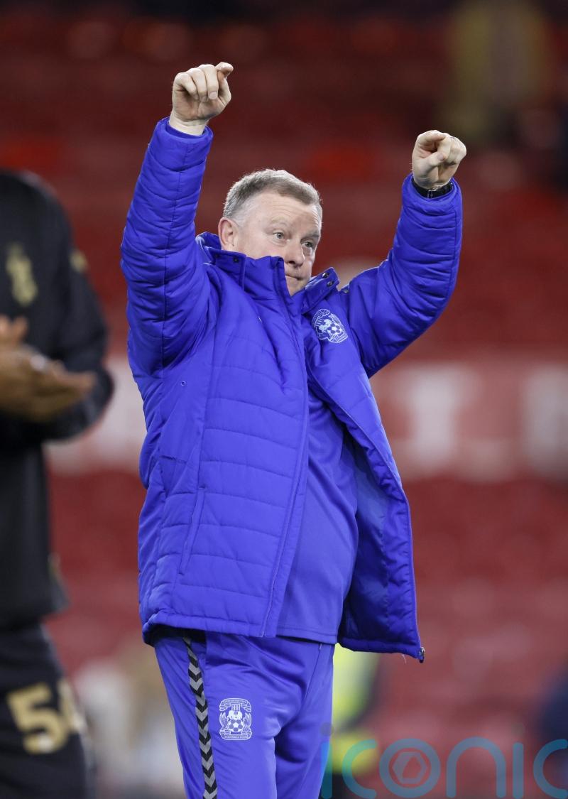 Mark Robins keen for Coventry to build momentum after win at Middlesbrough