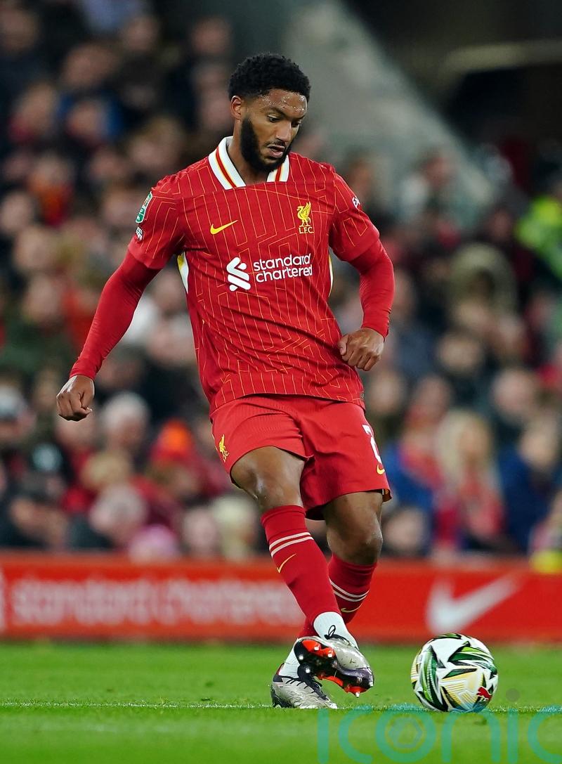 Liverpool boss Arne Slot waxes lyrical over Joe Gomez&rsquo;s display against Brighton