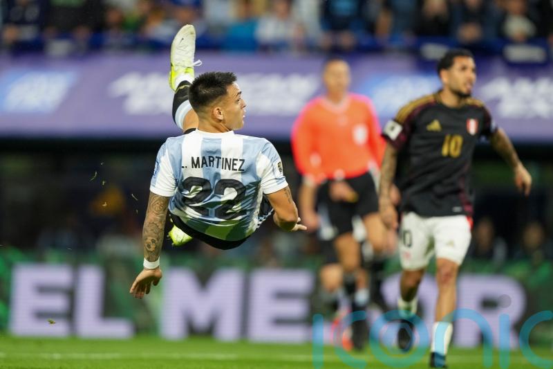 Lautaro Martinez equals Diego Maradona as Argentina bounce back