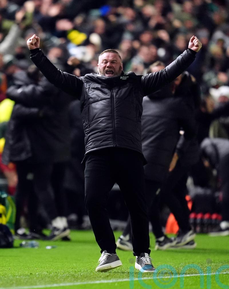 Wayne Rooney was confident Plymouth would get something from Watford game