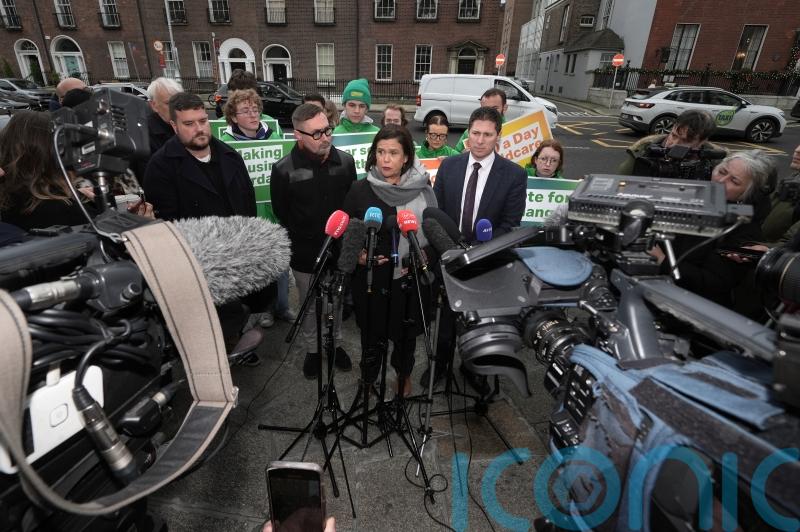 Sinn Fein leader accuses Simon Harris of &lsquo;scaremongering&rsquo; over economic shocks