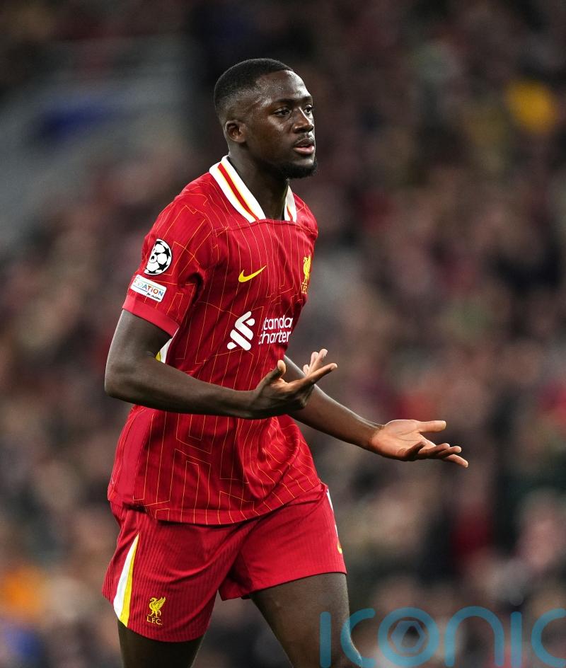 Ibrahima Konate out of Liverpool&rsquo;s clash with Manchester City