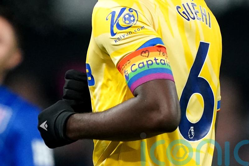 Marc Guehi again displays religious message on rainbow armband after FA warning