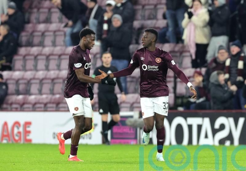 Hearts claim much-needed win as early Musa Drammeh goal downs Motherwell