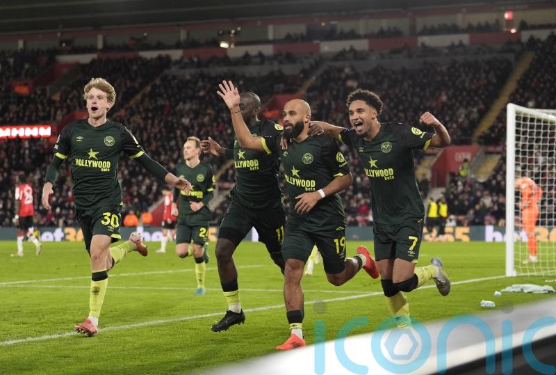 Bryan Mbeumo nets brace as Brentford thrash Southampton to claim first away win