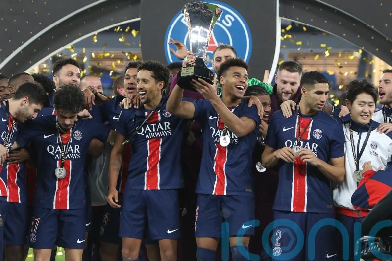 Ousmane Dembele strikes late as Paris St Germain win Trophee des Champions