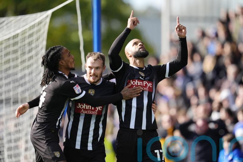 David McGoldrick bags brace as Notts County boost automatic promotion push