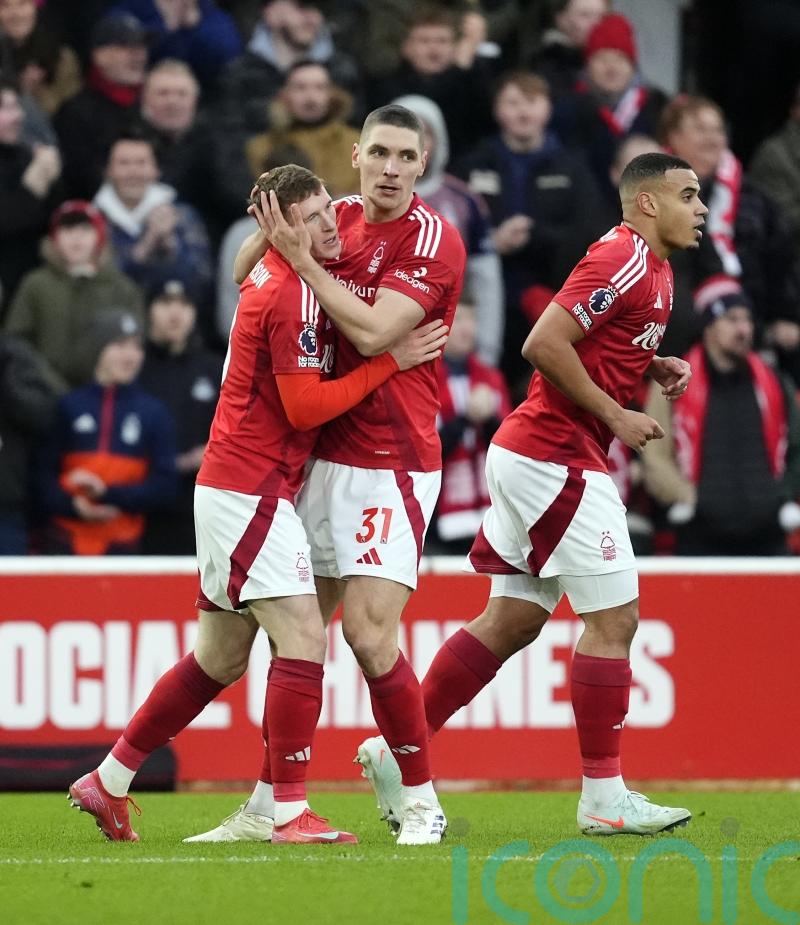 Nottingham Forest fend off Southampton to maintain unlikely title push
