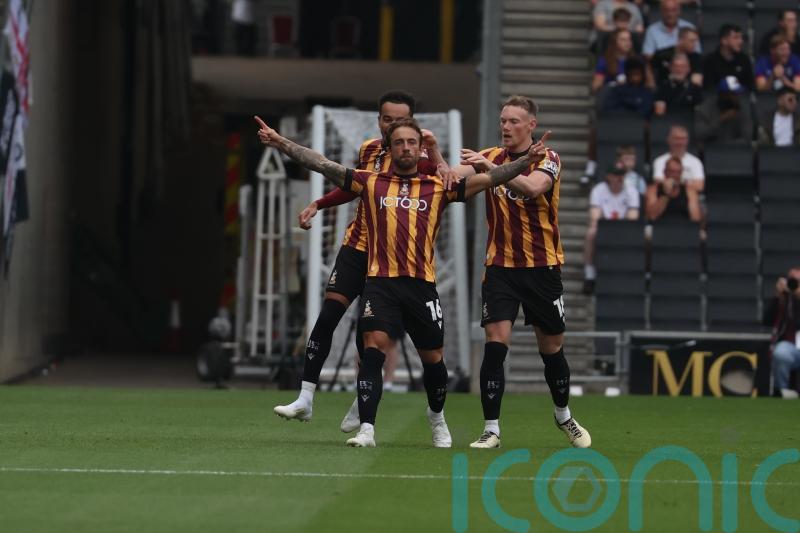 Alex Pattinson scores twice as Bradford beat leaders Walsall