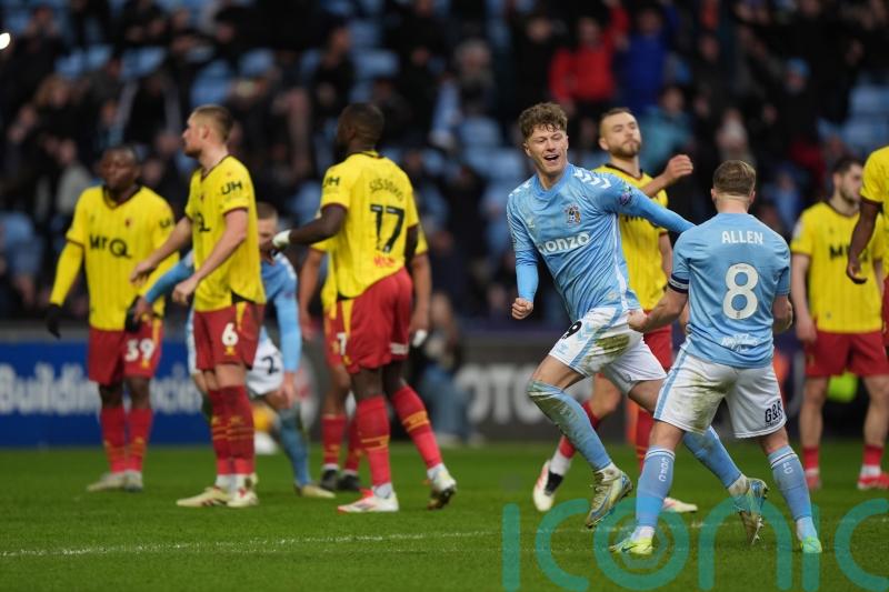 Victor Torp brace fires Coventry to victory over Watford
