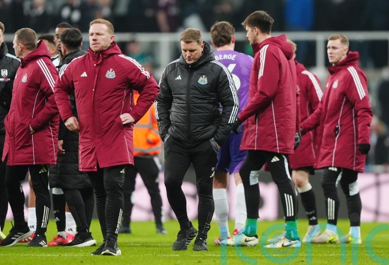 Eddie Howe confident Newcastle will step up for cup semi-final after Fulham loss