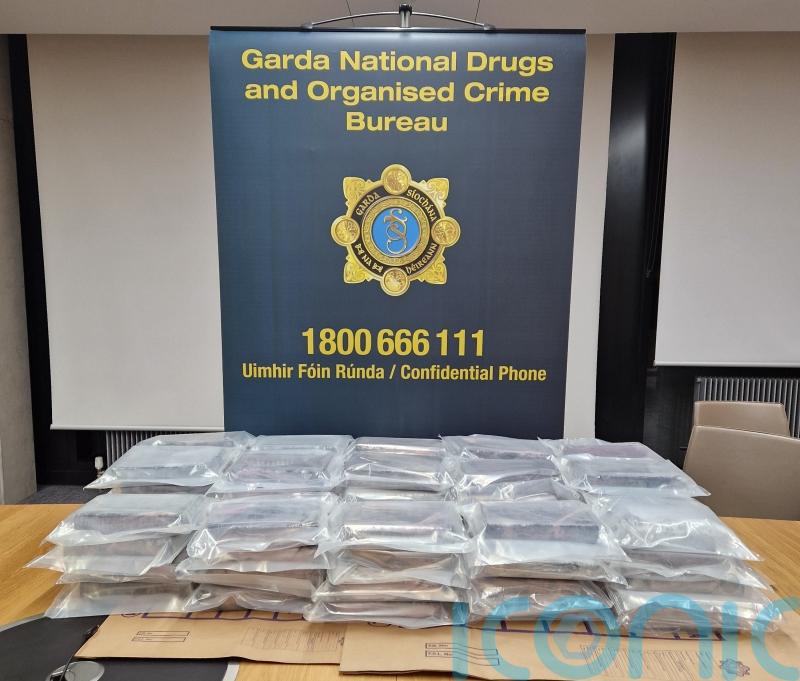 Two arrested as cocaine worth five million euro seized