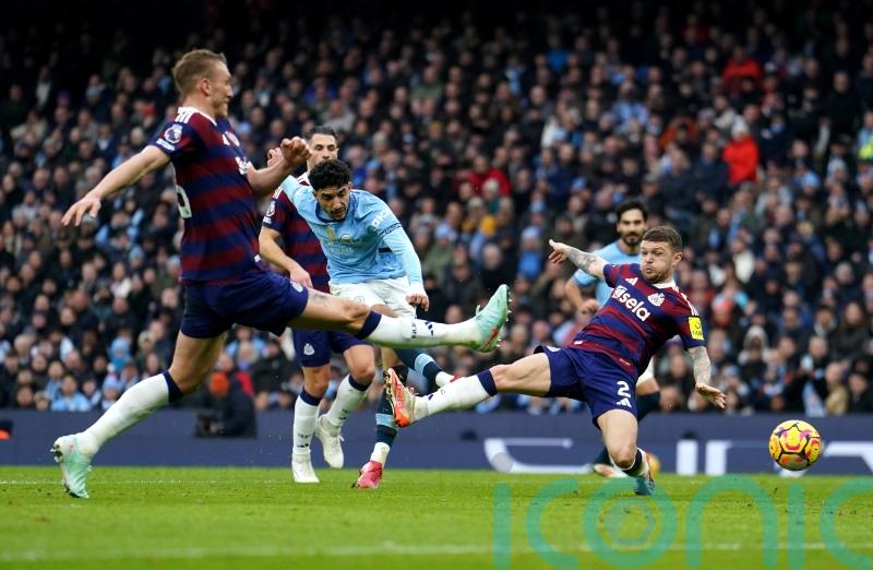 Omar Marmoush nets first-half hat-trick as Man City climb back into top four