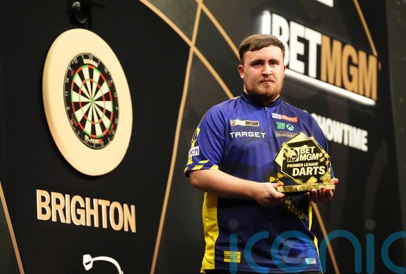 Luke Littler overcomes Nathan Aspinall for Brighton Premier League glory