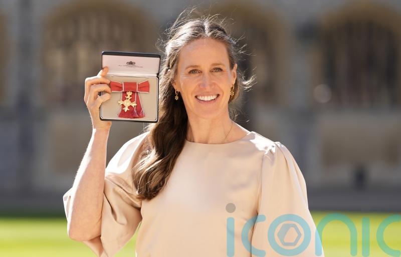 Rower Helen Glover says having family &lsquo;makes you unstoppable&rsquo; as she is made OBE