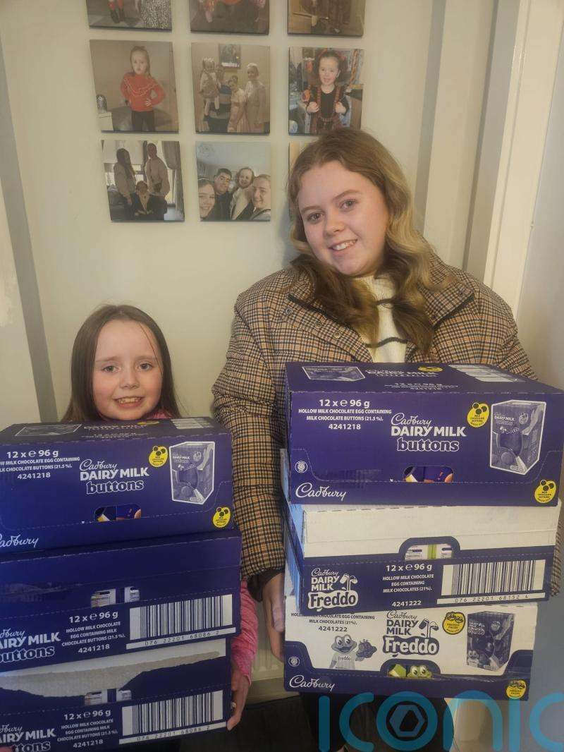 Irish sisters on a mission to provide 1,500 Easter eggs to children in hospital