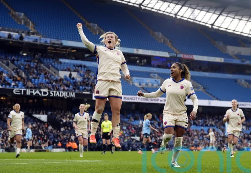 Chelsea claim last-gasp win over Man City to restore eight-point lead in WSL