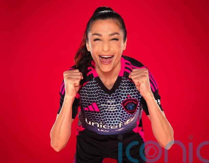 I was one of those kids &ndash; Nadia Nadim delighted to give back through Soccer Aid