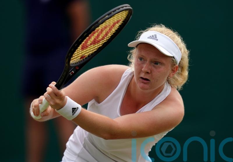 Brit Fran Jones taken off court in wheelchair after mid-match collapse