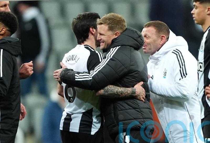 Eddie Howe hails Sandro Tonali&rsquo;s &lsquo;big moment&rsquo; in Newcastle&rsquo;s win over Brentford