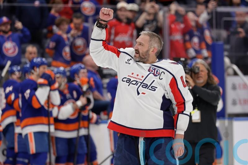 Alex Ovechkin breaks NHL scoring record with 895th goal for Washington Capitals