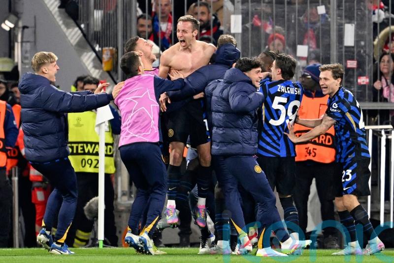 Davide Frattesi snatches late winner for Inter Milan at Bayern Munich