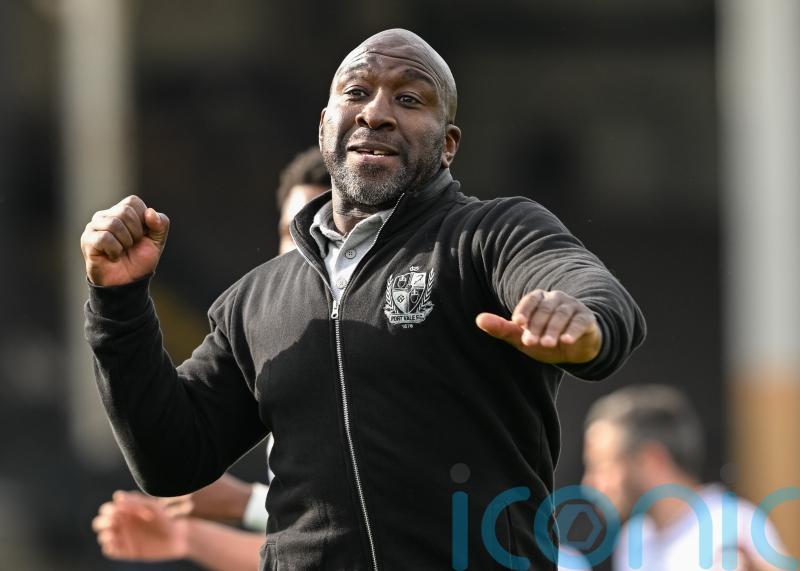 Almost like a perfect day &ndash; Port Vale boss Darren Moore beams after going top