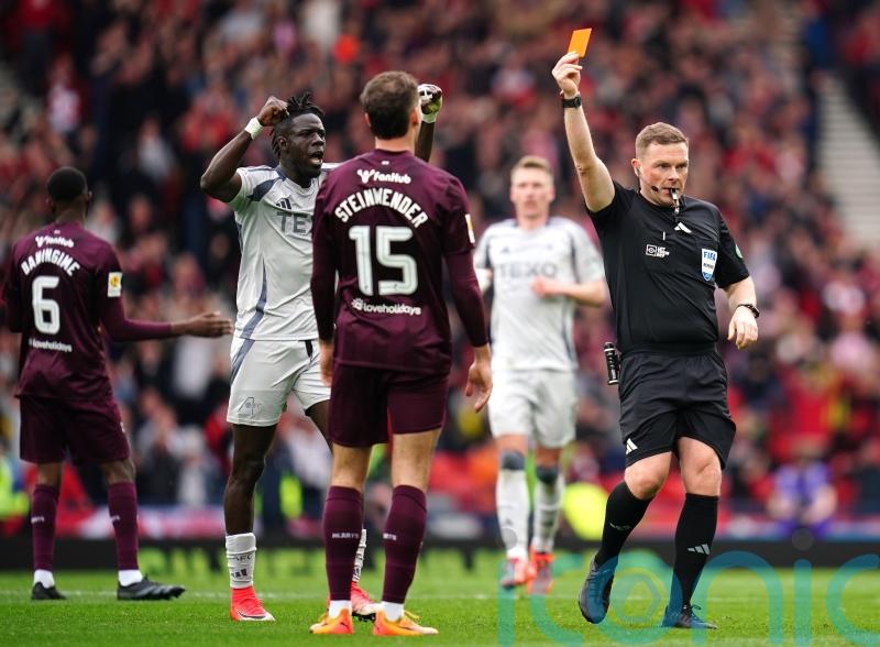 Hearts boss Neil Critchley fumes at lack of &lsquo;respect&rsquo; from referee John Beaton