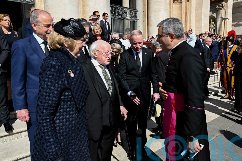Pope Francis remains &lsquo;an incredible source of hope&rsquo;, Irish president says