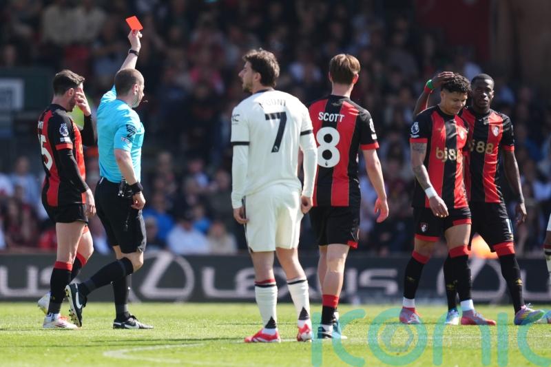 Bournemouth striker Evanilson has Manchester United red card overturned