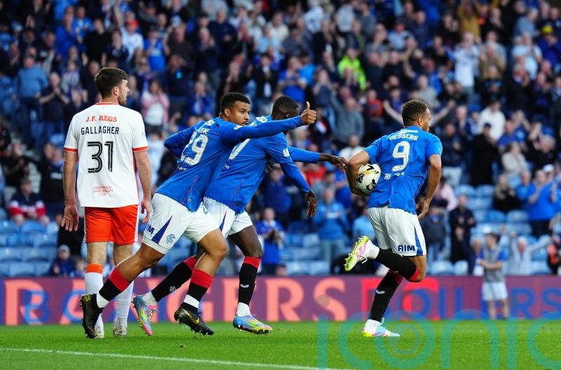 Cyriel Dessers brings up Rangers landmark with double in win over Dundee United