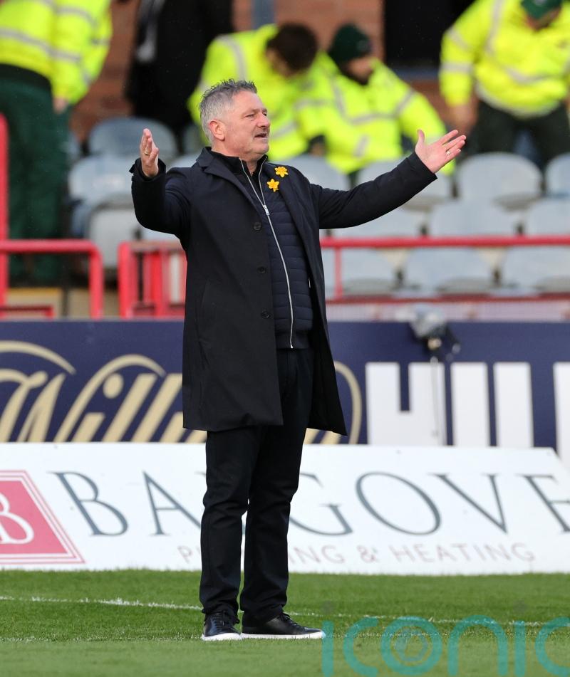 Tony Docherty &lsquo;chapped the ref&rsquo;s door&rsquo; after Dundee draw with Ross County