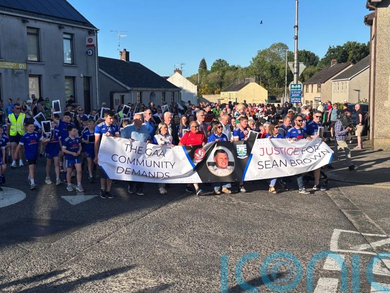 Crowd backs calls for public inquiry into 1997 murder of GAA official