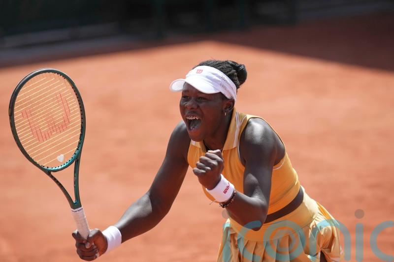 Victoria Mboko continues rapid rise by winning on grand slam debut