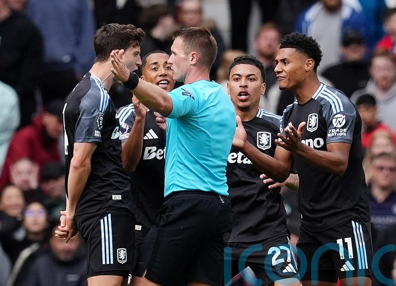 Aston Villa to file complaint over choice of referee for Man Utd clash